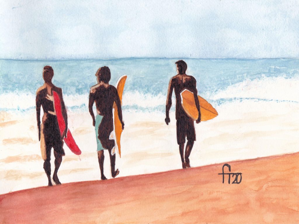 Les surfeurs